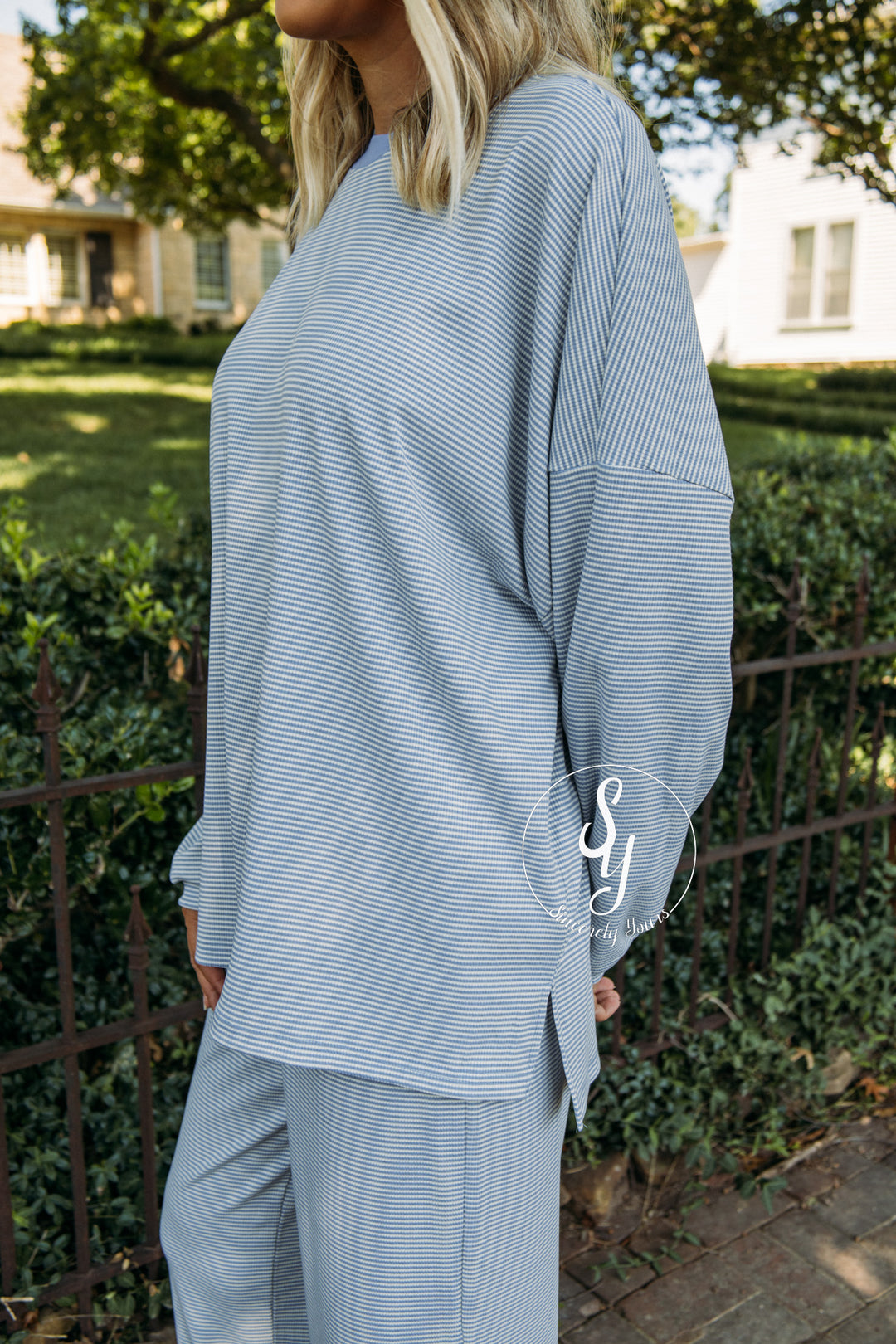 Breezy Air Top - Periwinkle