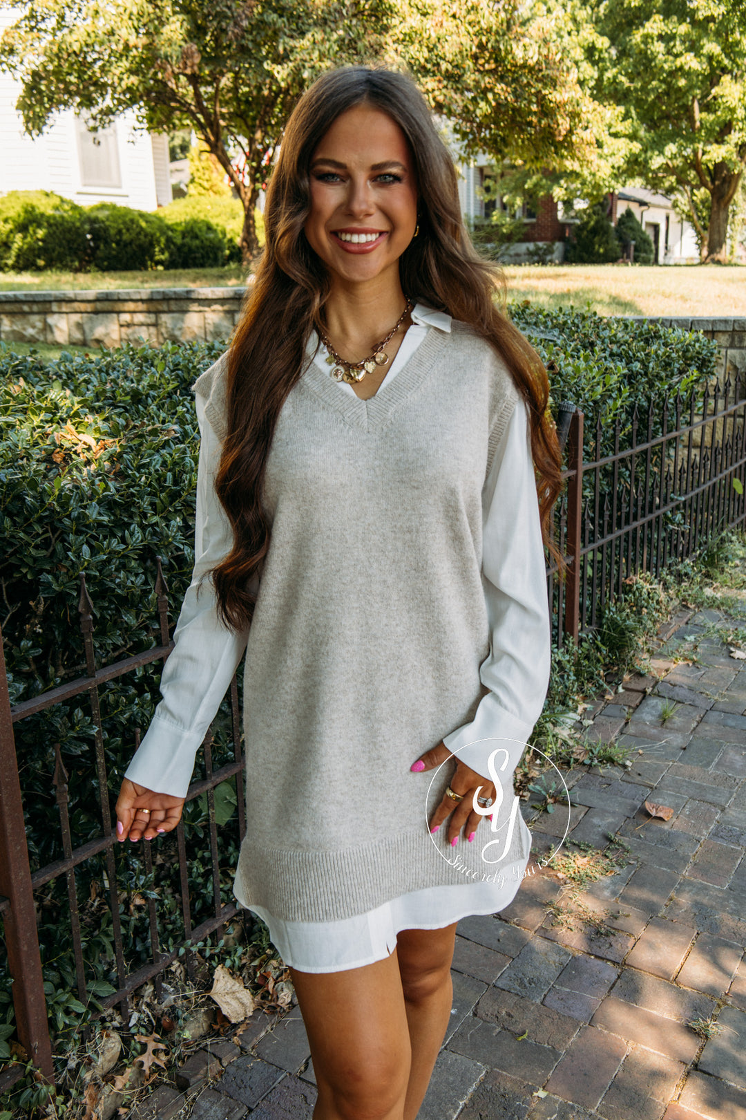 Harvest Dress - Beige