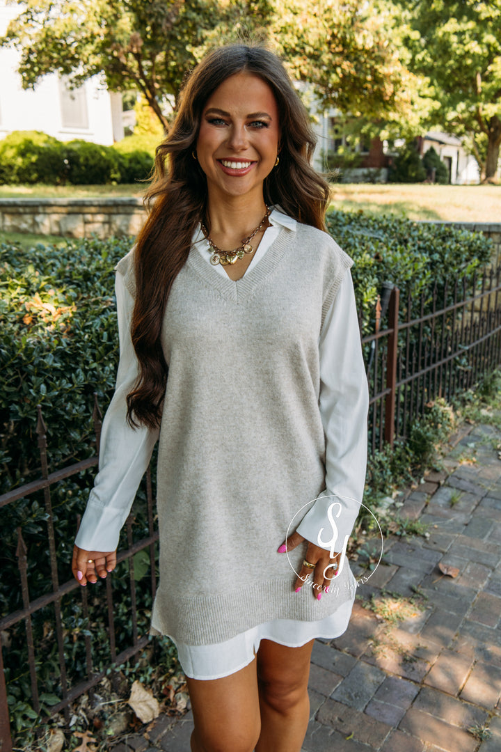 Harvest Dress - Beige