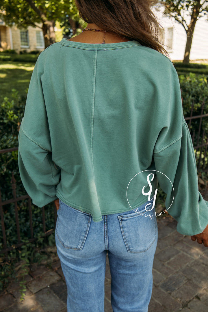 Lena Top - Olive