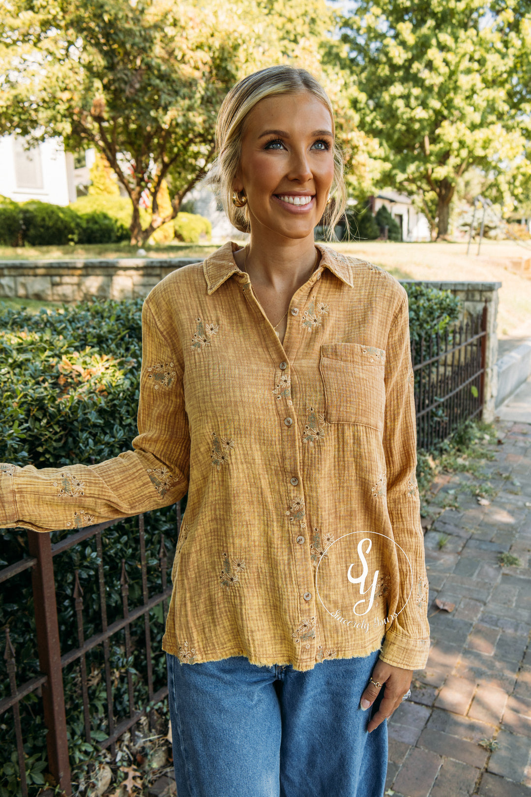Juliette Top - Washed Latte