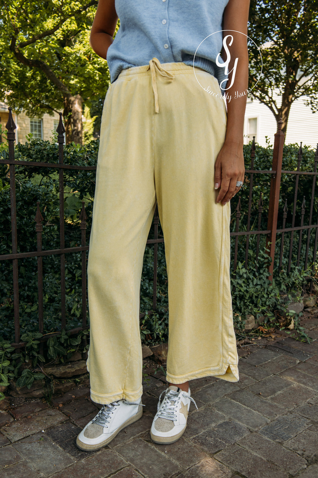 Years Ago Pants - Canary