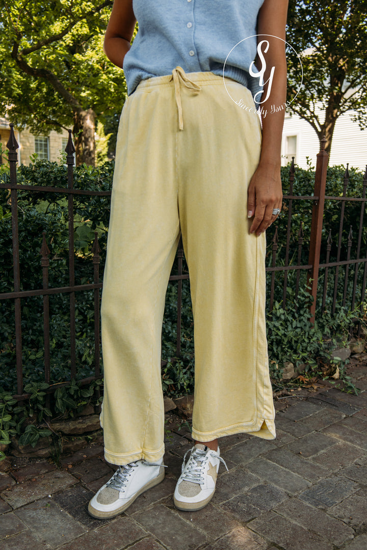 Years Ago Pants - Canary