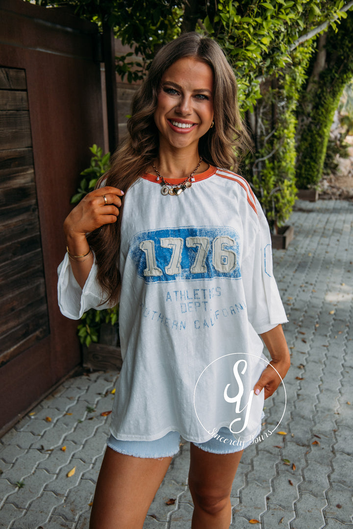 Athletic 1776 Graphic - White