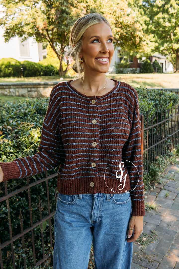 Pretty Please Sweater - Brown Sugar