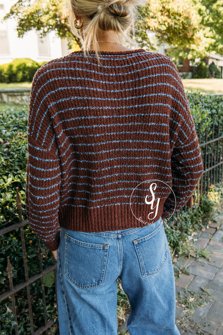 Pretty Please Sweater - Brown Sugar
