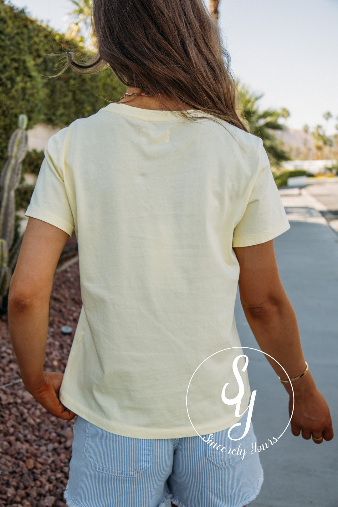 Asher Tee - Butter Yellow