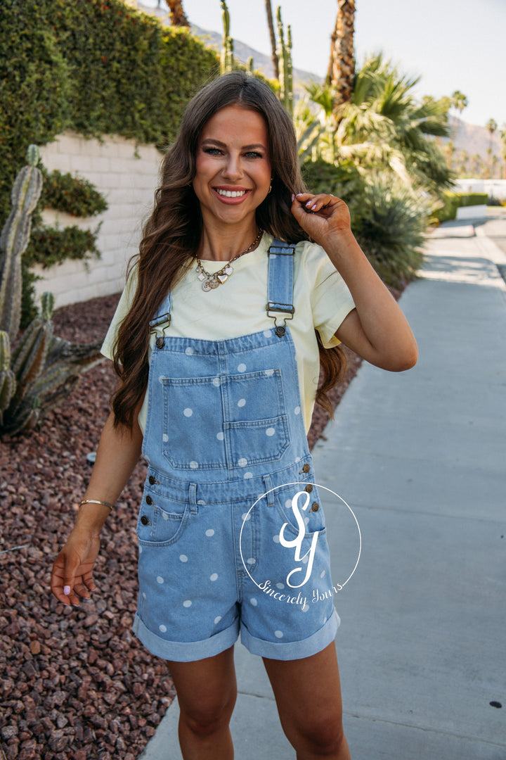 Spot On Overalls - Lt. Denim
