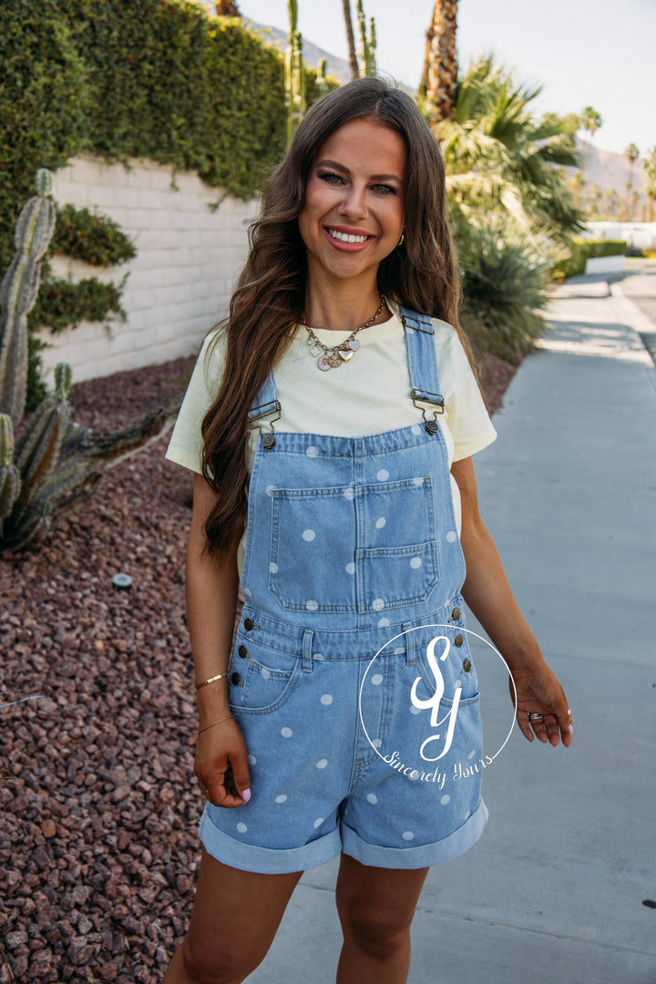 Spot On Overalls - Lt. Denim