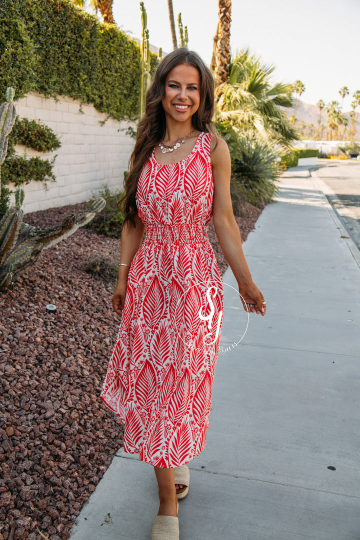 Vacation Dress - Red