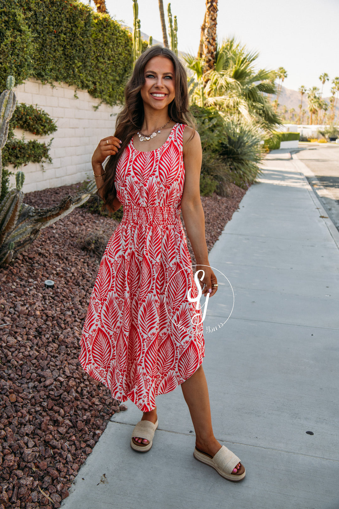Vacation Dress - Red
