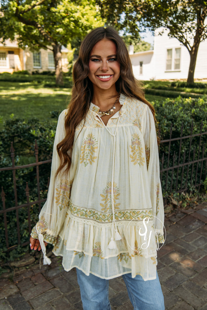 Luxe Feeling Top - Vanilla