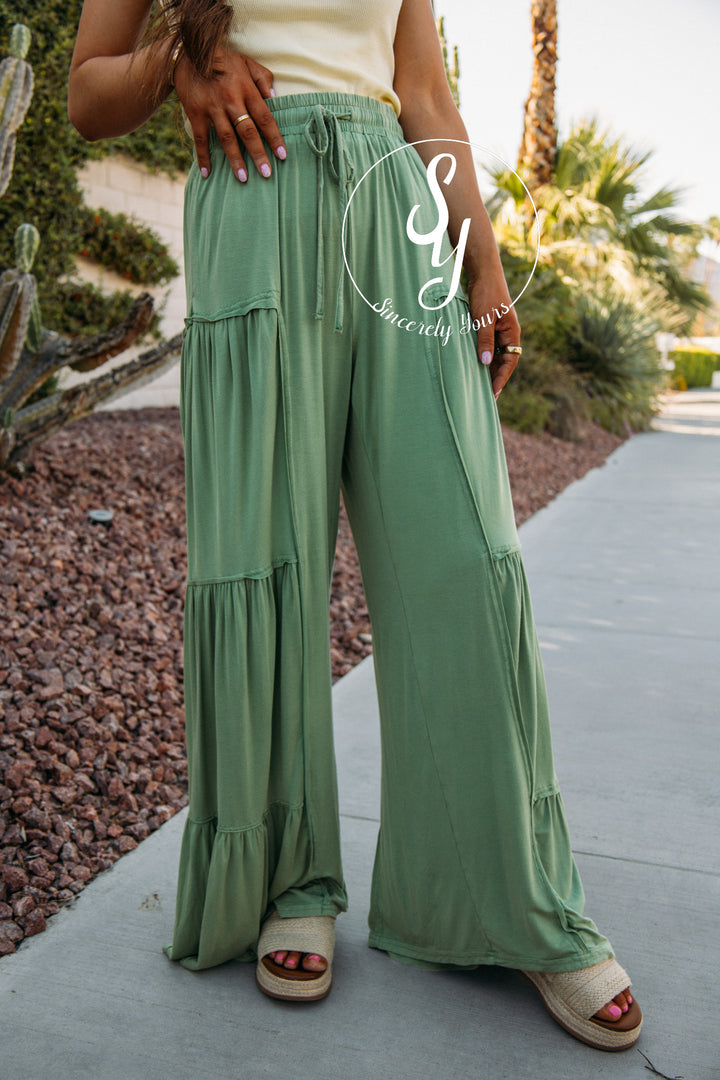 Rayne Pant - Matcha