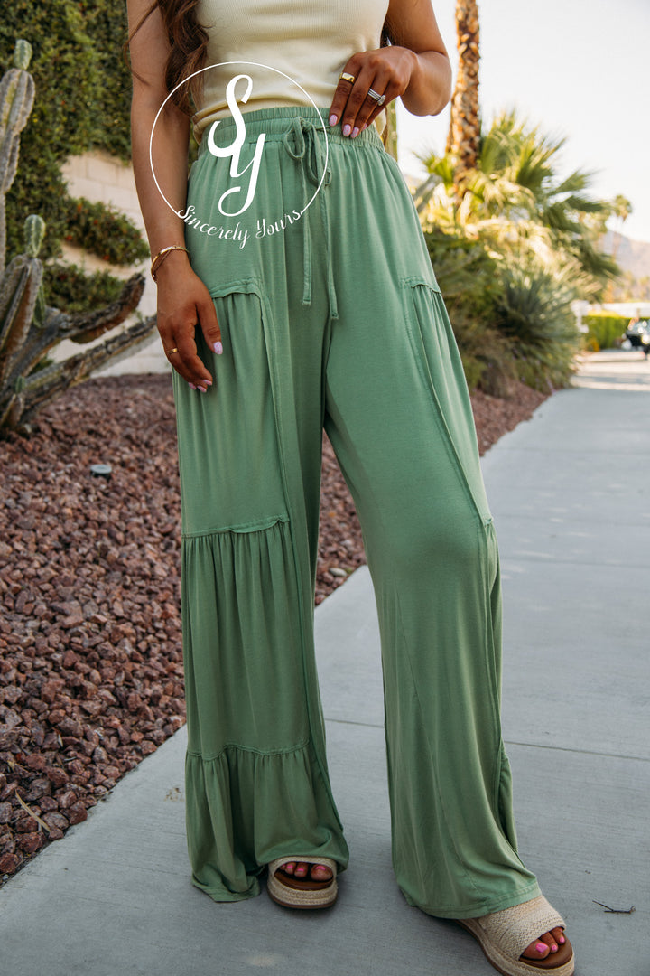 Rayne Pant - Matcha