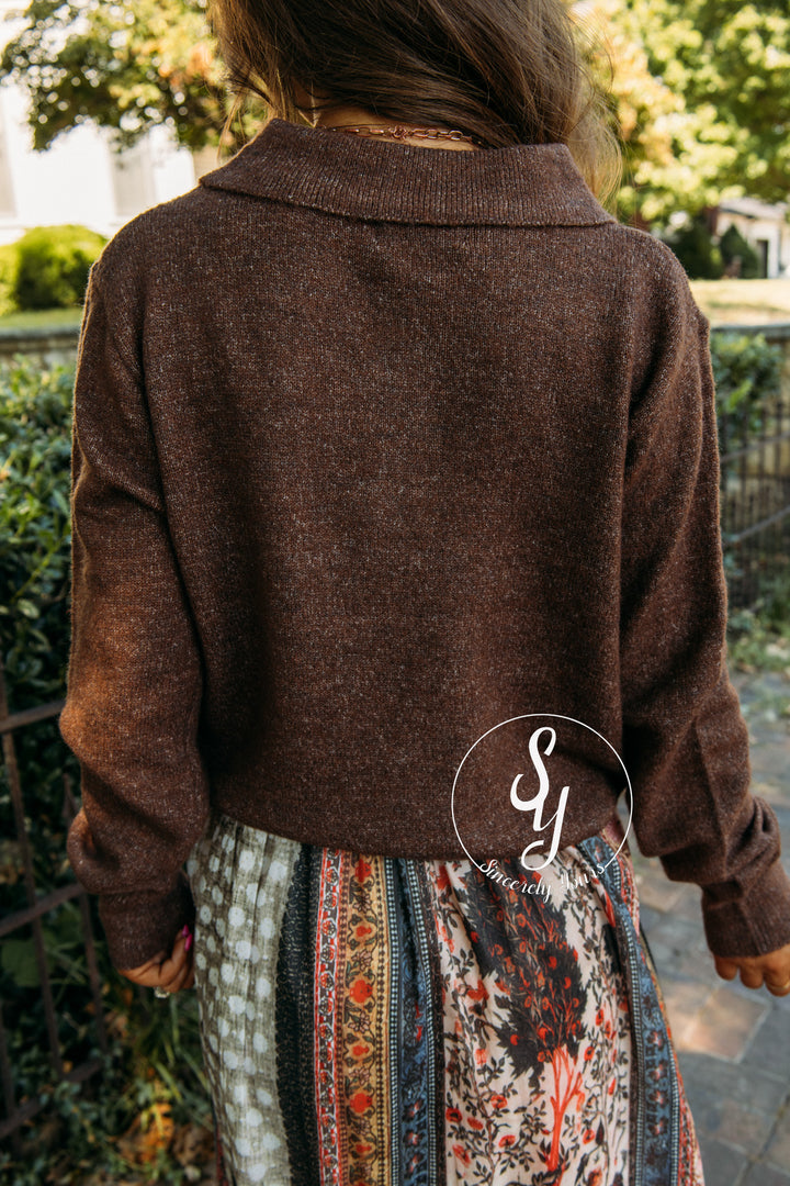Annie Sweater - Brown