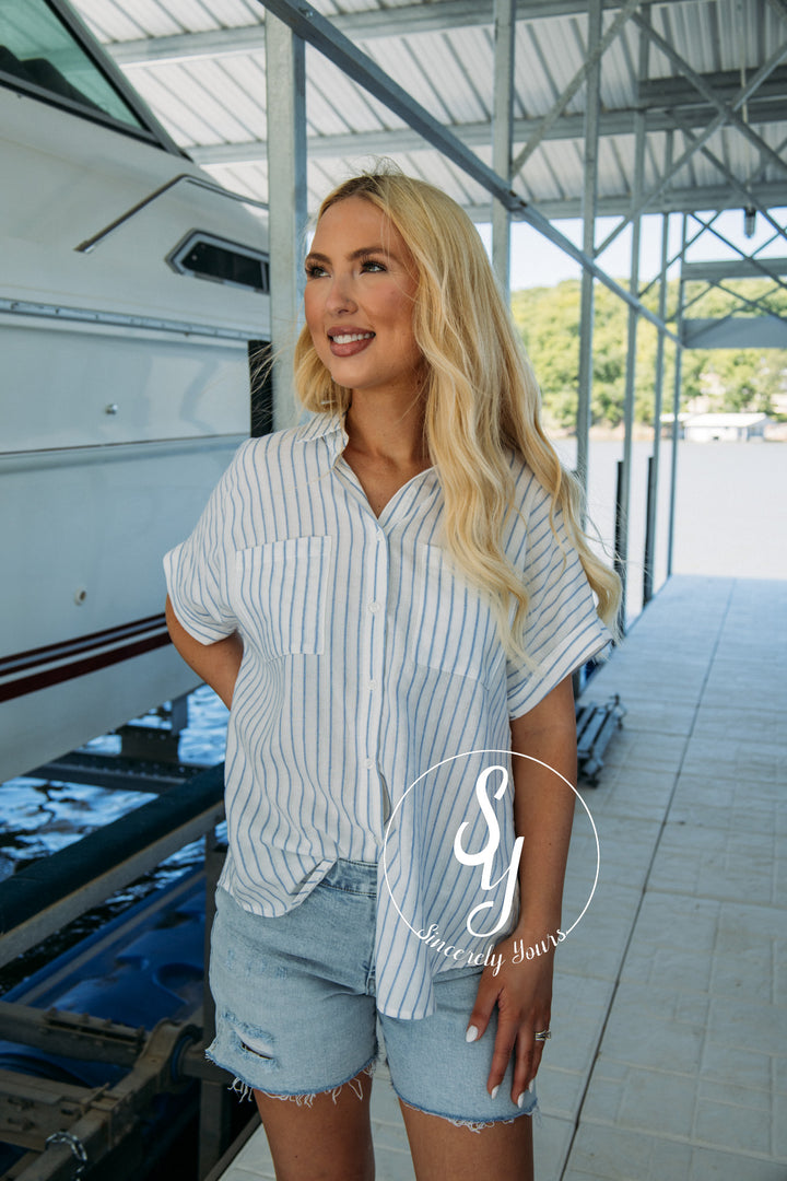 Movement Top - Blue