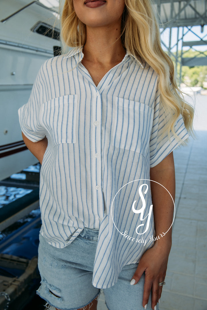 Movement Top - Blue