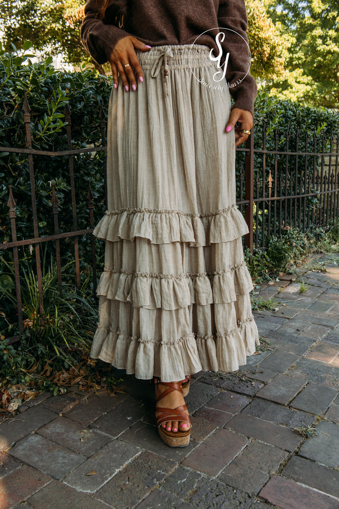 Wylder Skirt - Light Taupe