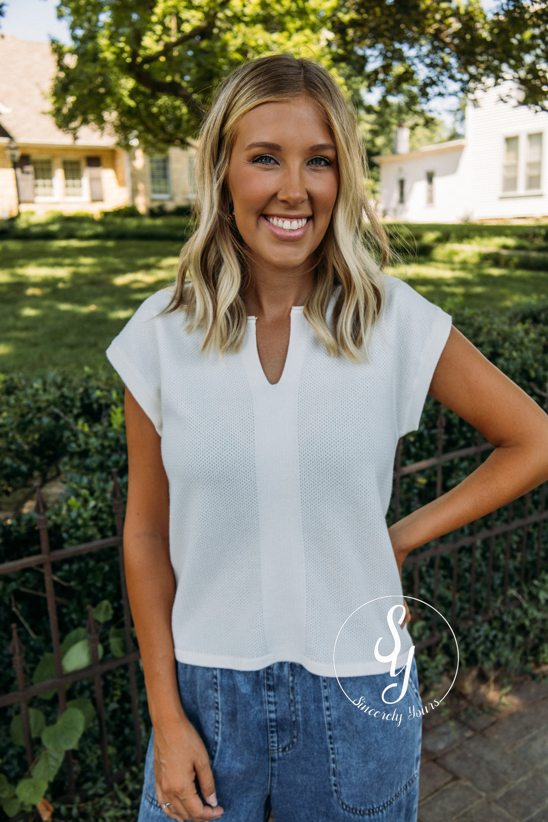 Skylar Top - Off White
