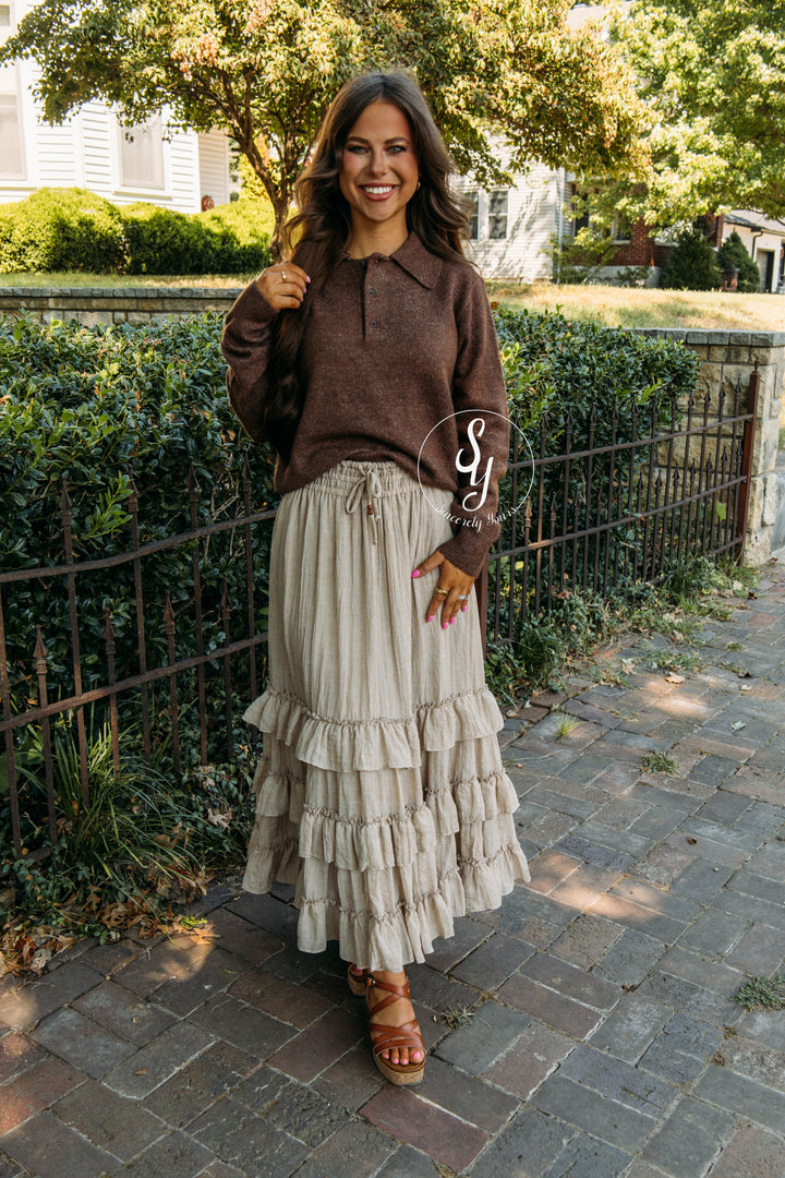 Wylder Skirt - Light Taupe