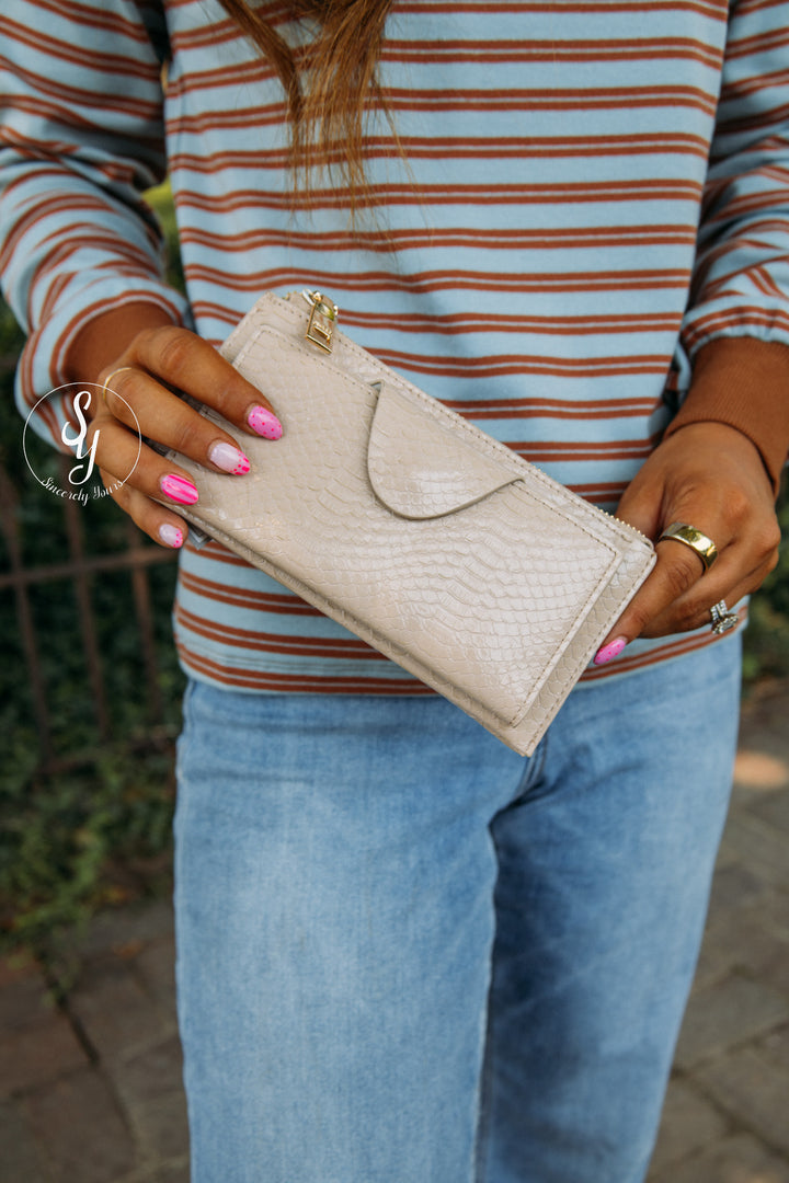 Lennon Wallet - Beige