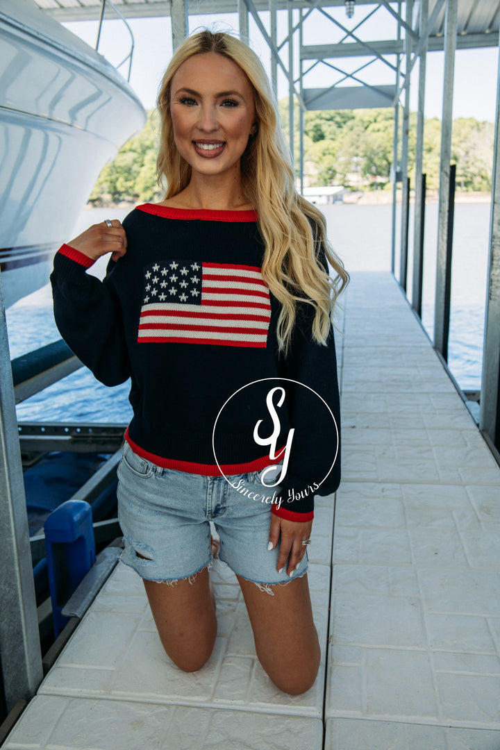 Forever a Classic Sweater - Navy