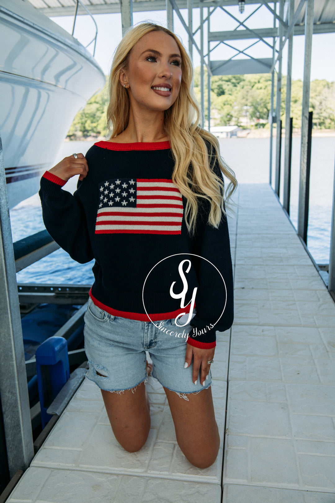 Forever a Classic Sweater - Navy