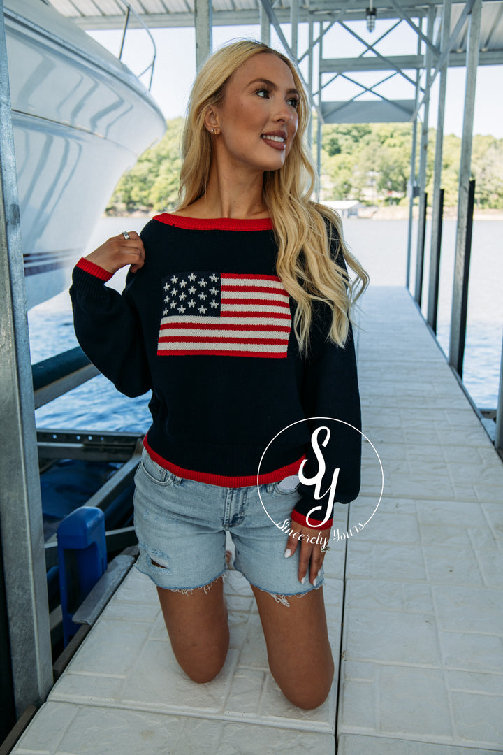 Forever a Classic Sweater - Navy