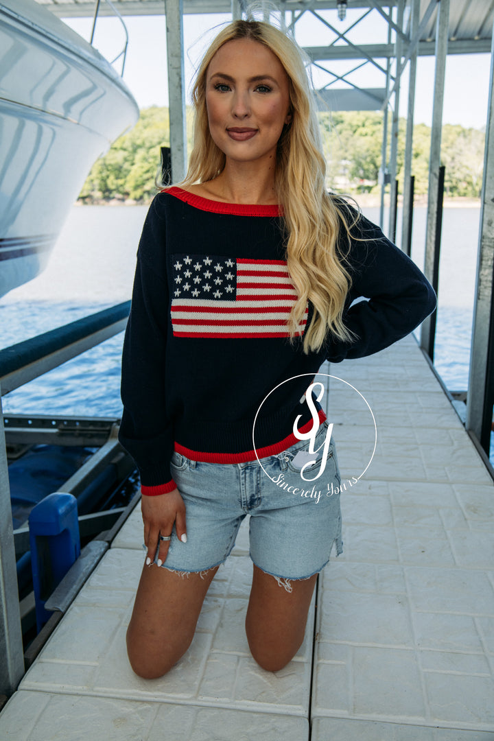 Forever a Classic Sweater - Navy