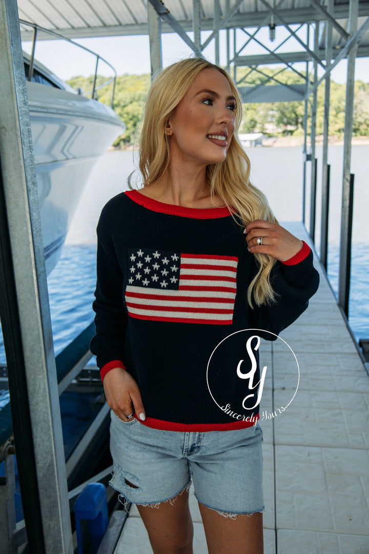Forever a Classic Sweater - Navy
