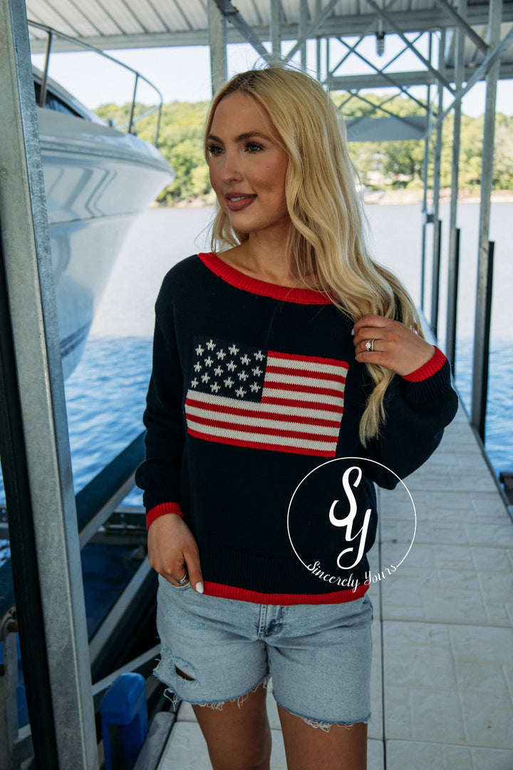 Forever a Classic Sweater - Navy