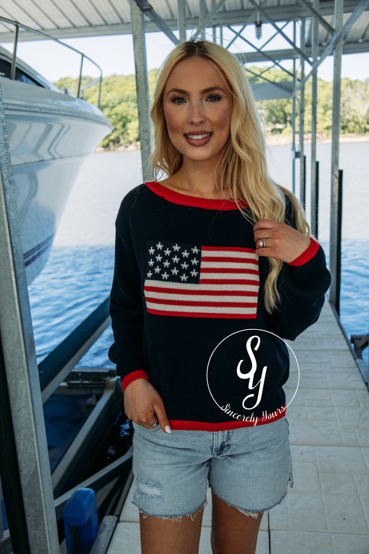 Forever a Classic Sweater - Navy