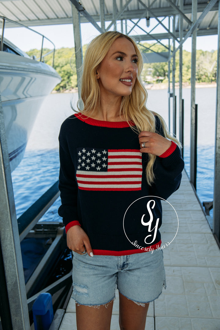 Forever a Classic Sweater - Navy