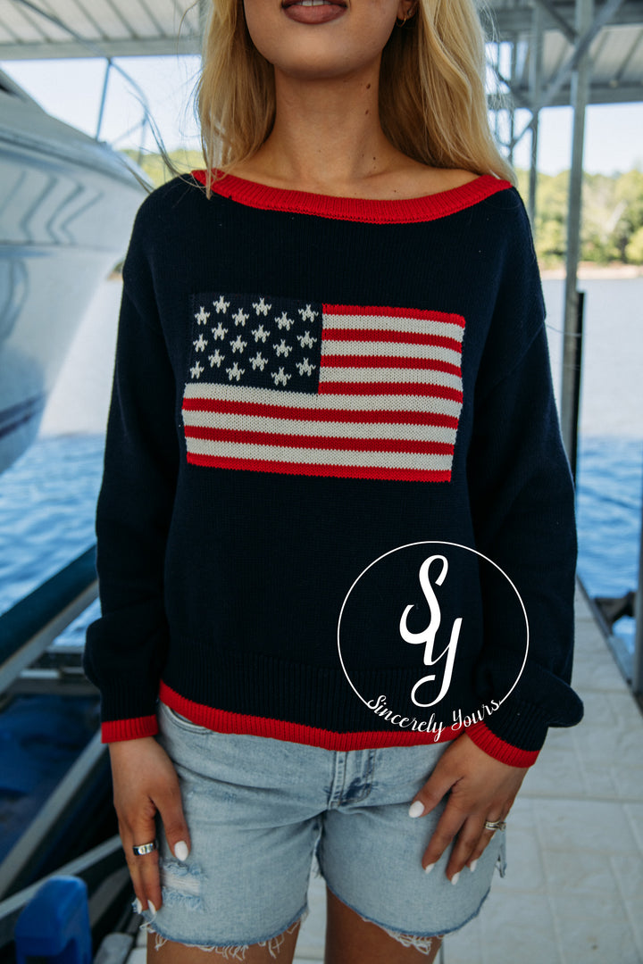 Forever a Classic Sweater - Navy