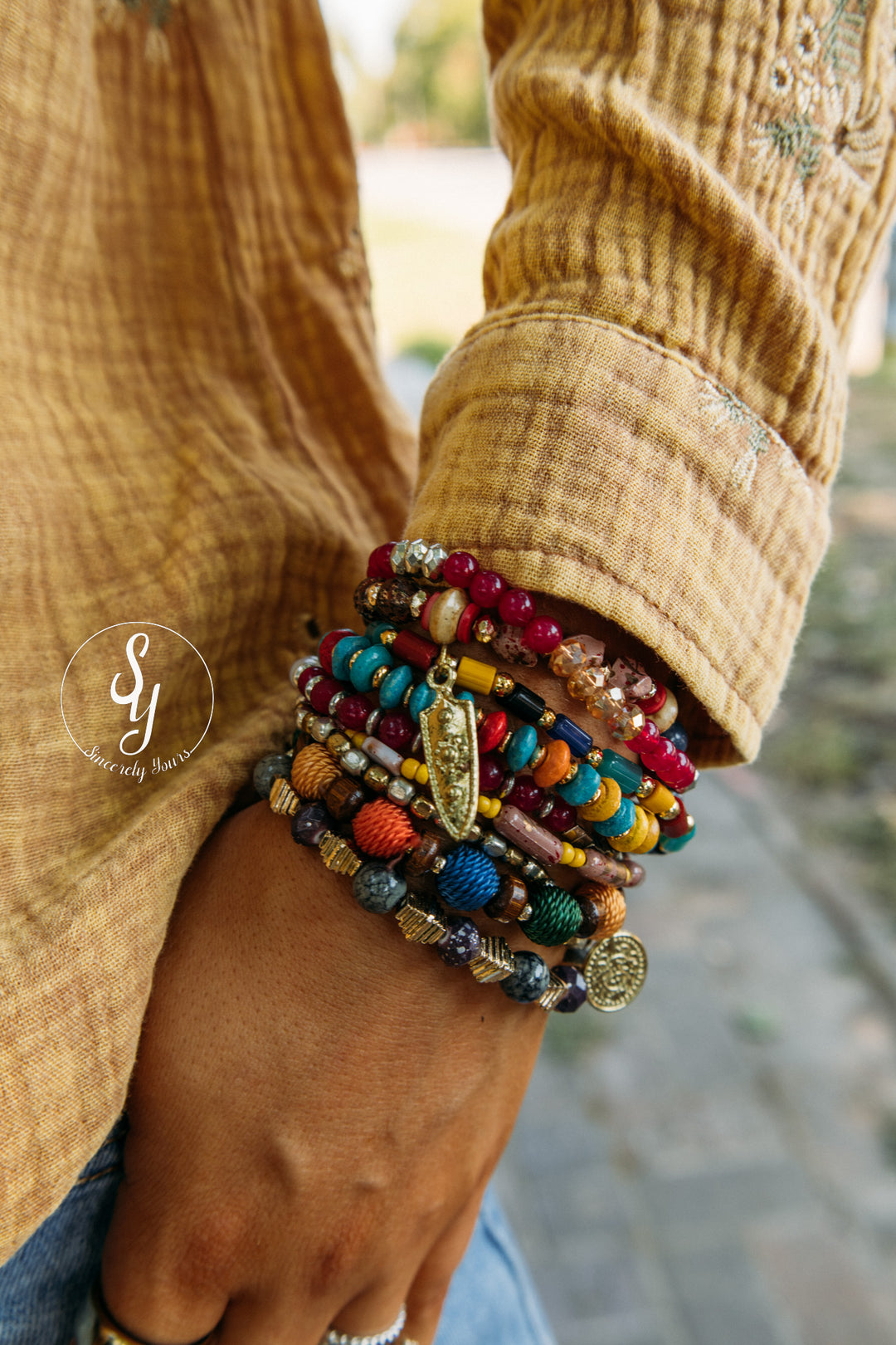 Bright And Fun Stackable Bracelet