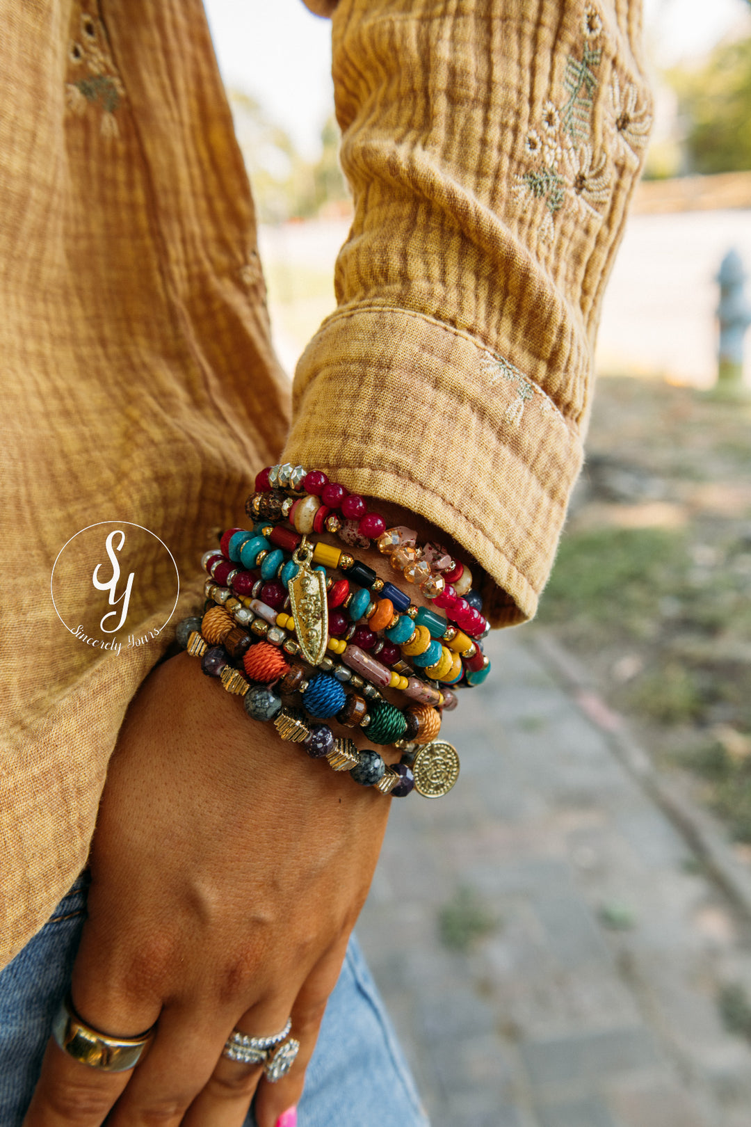 Bright And Fun Stackable Bracelet