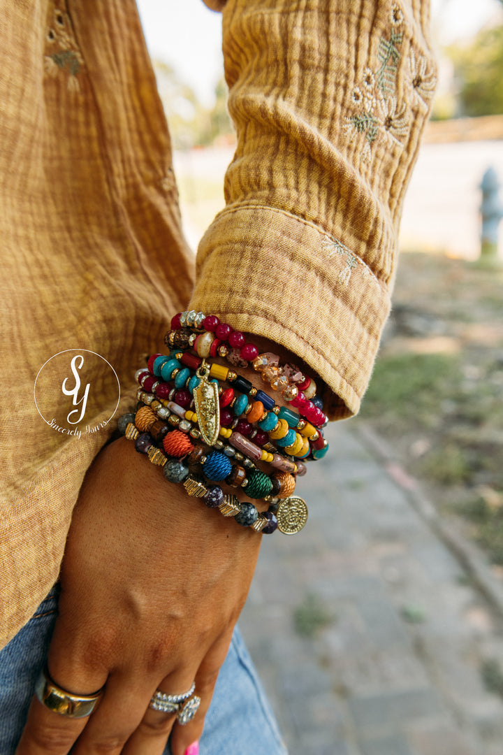 Bright And Fun Stackable Bracelet