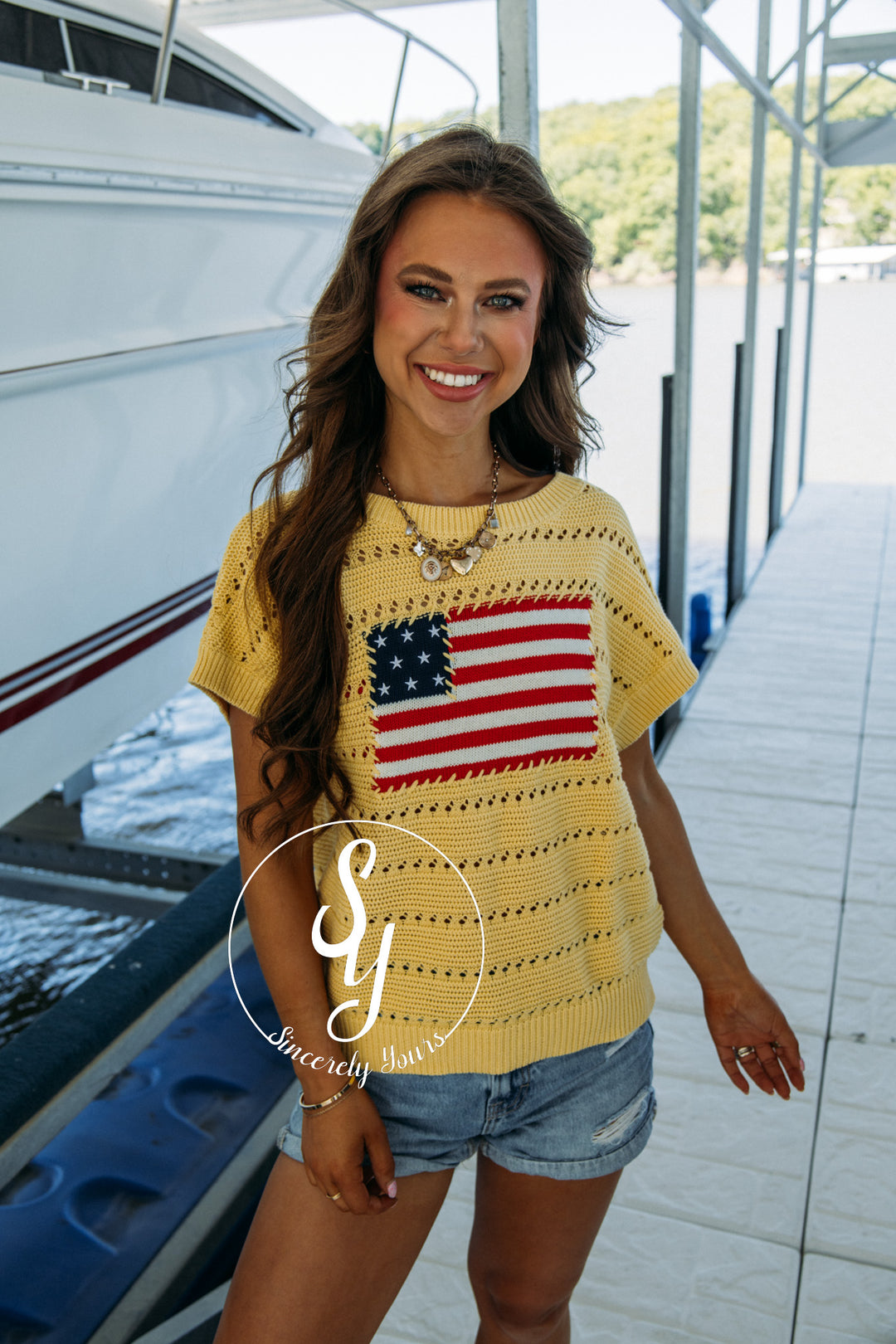 Firework Boom Sweater - Banana
