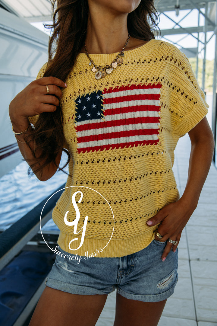 Firework Boom Sweater - Banana