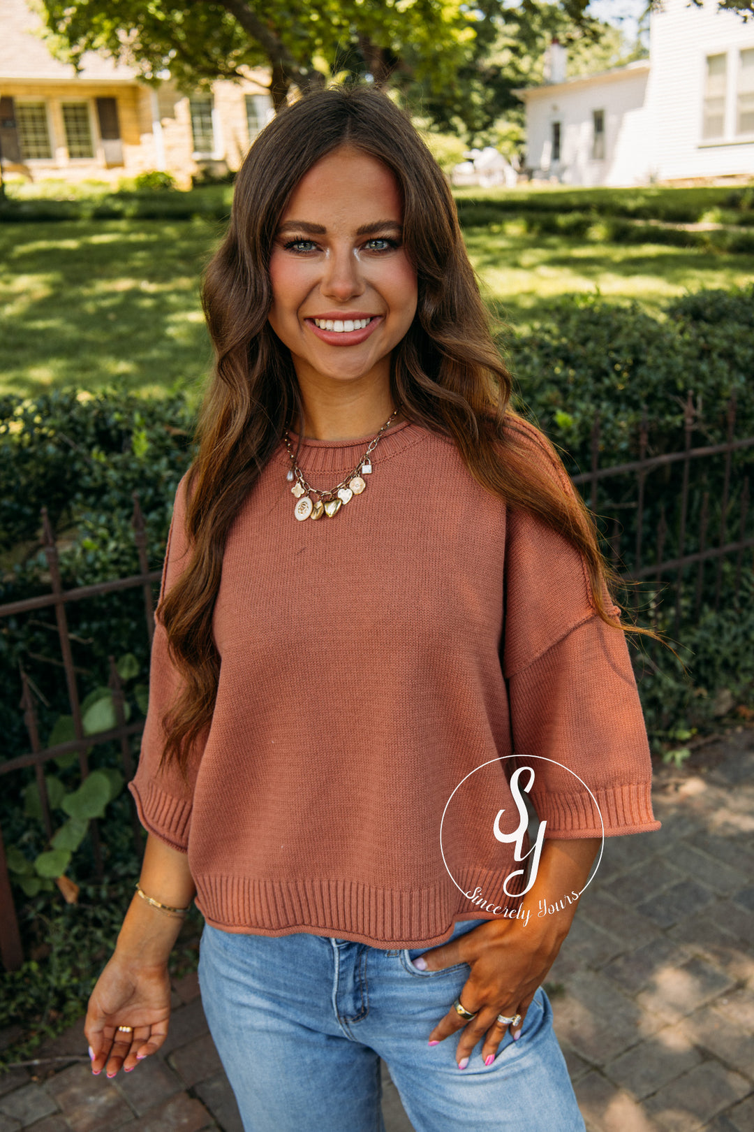 Crisp Air Sweater - Sienna