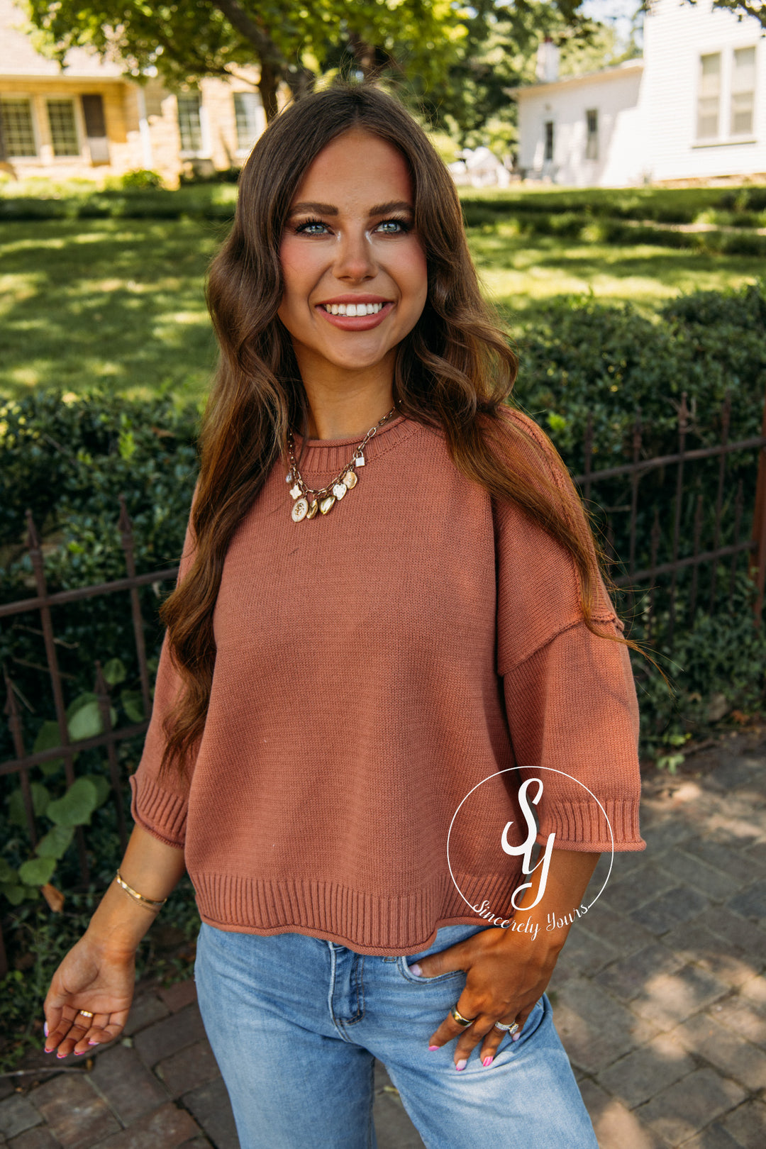 Crisp Air Sweater - Sienna