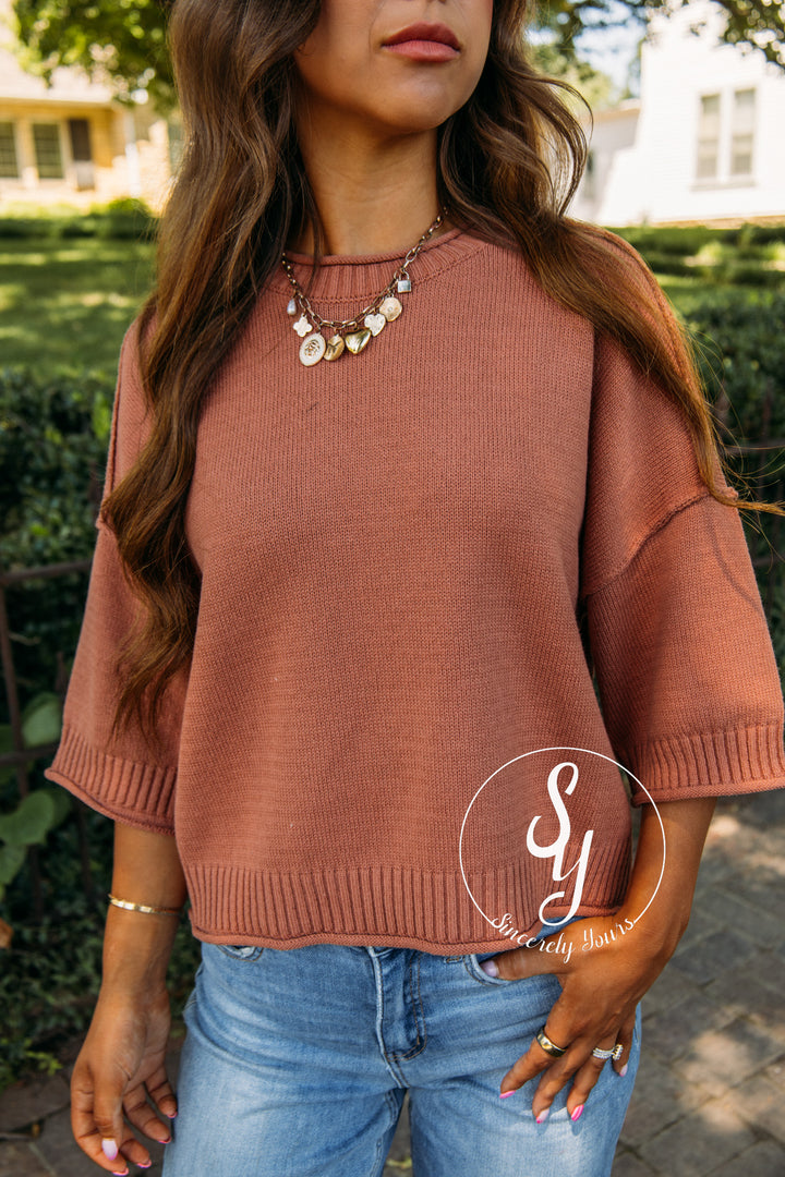 Crisp Air Sweater - Sienna