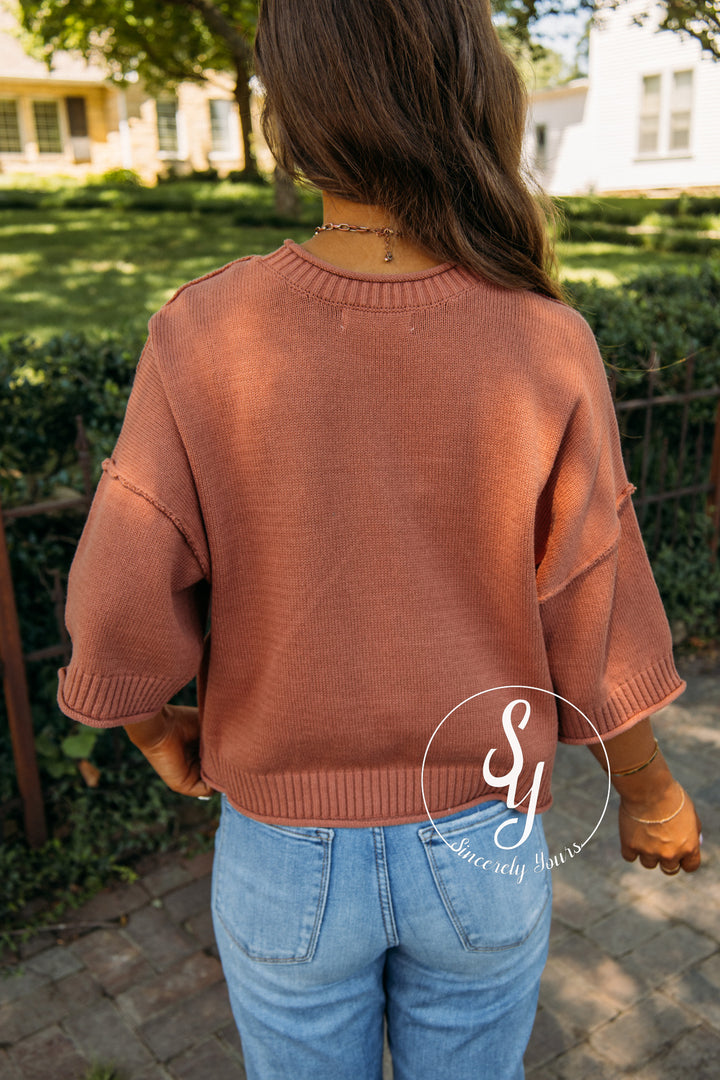 Crisp Air Sweater - Sienna