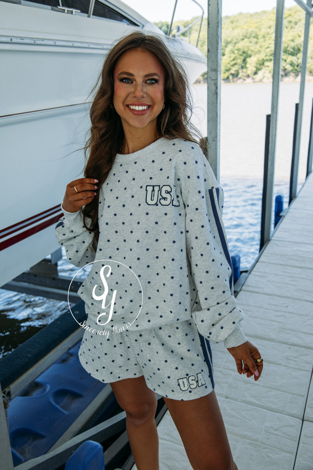 USA Spot Crew - H.Grey/Navy