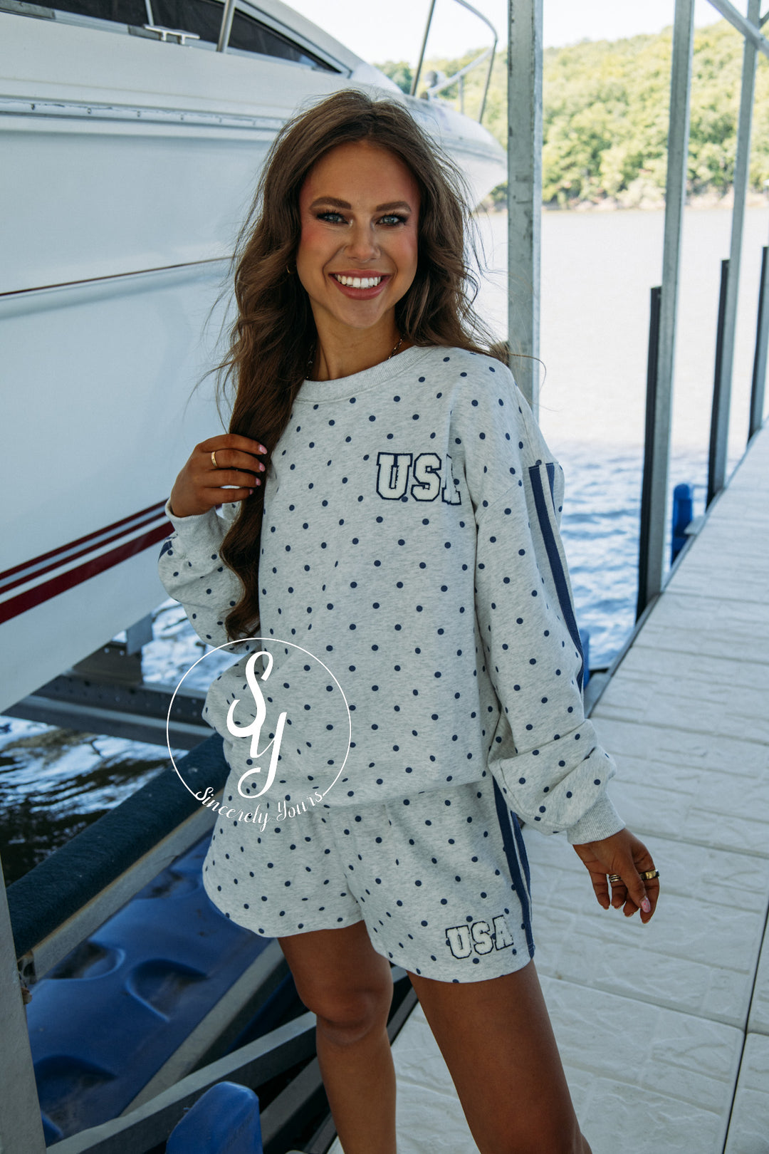 USA Spot Crew - H.Grey/Navy