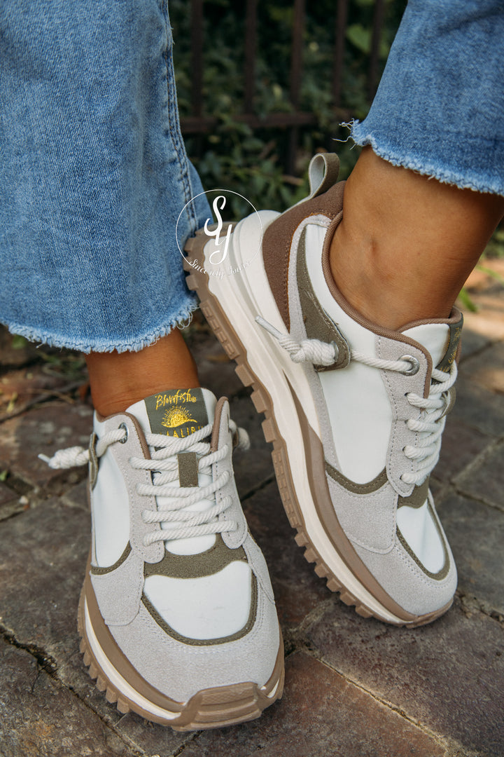Meadow Feeling Sneaker - Olive Seed