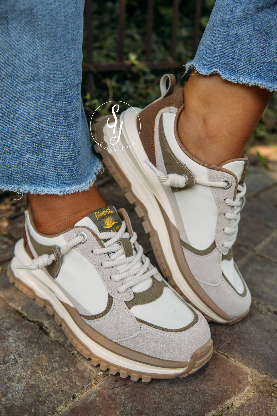 Meadow Feeling Sneaker - Olive Seed