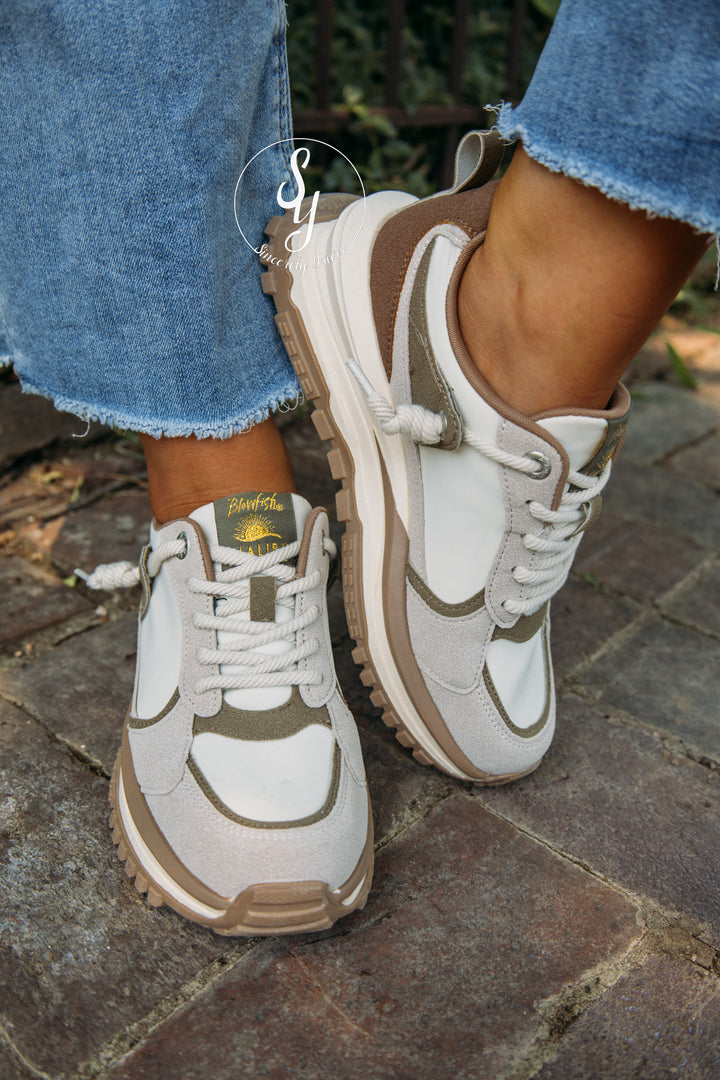 Meadow Feeling Sneaker - Olive Seed