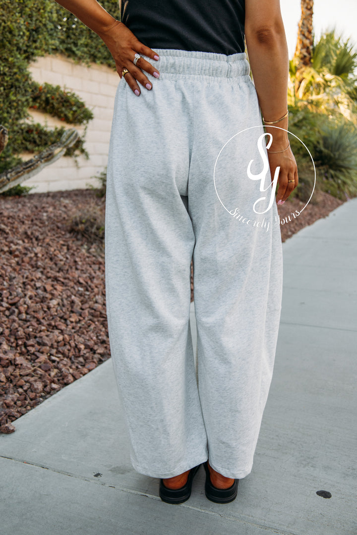 Jasmine Barrel Pant - Cloud Mist