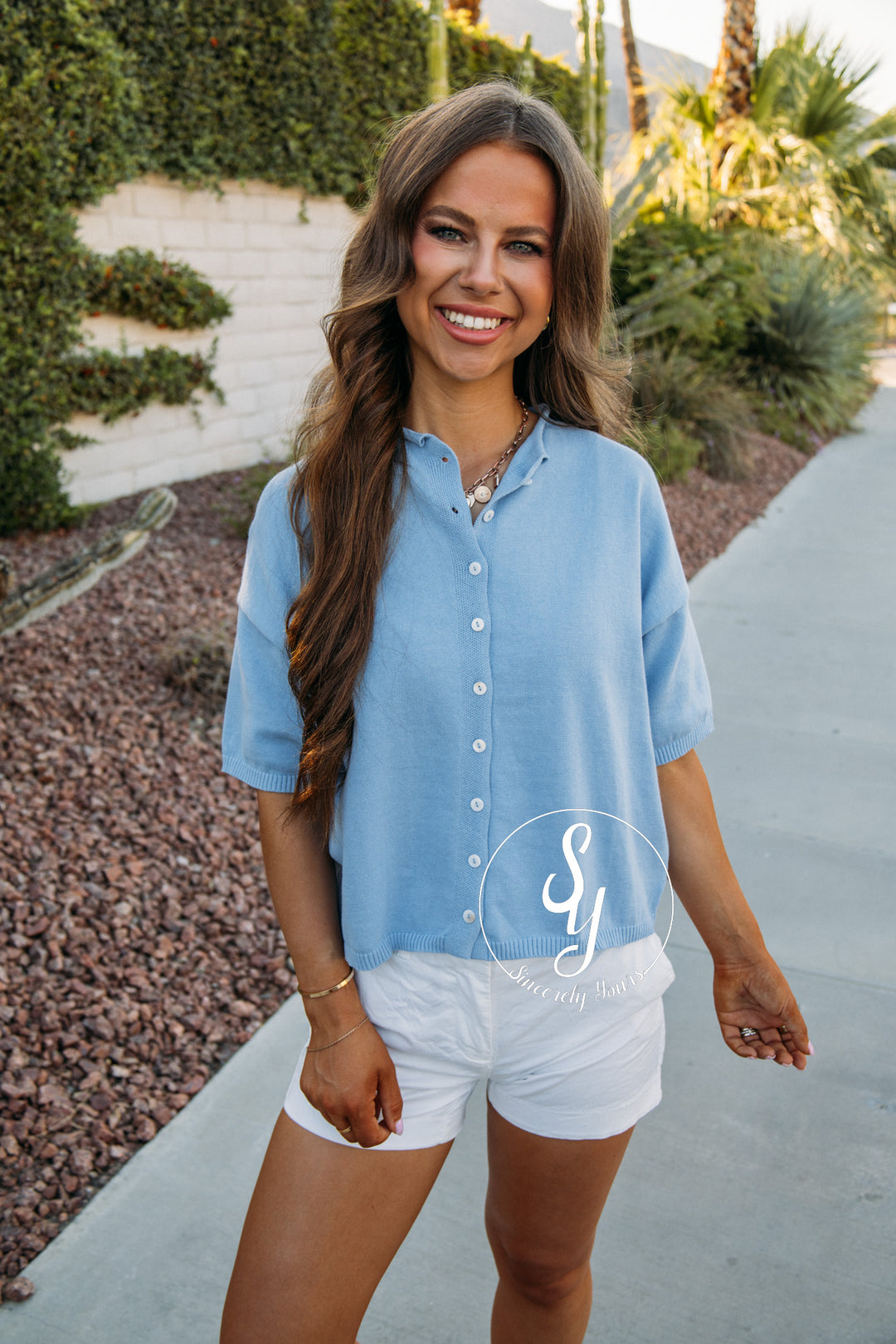 Honeyfield Sweater - Light Blue